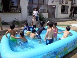 水あそび